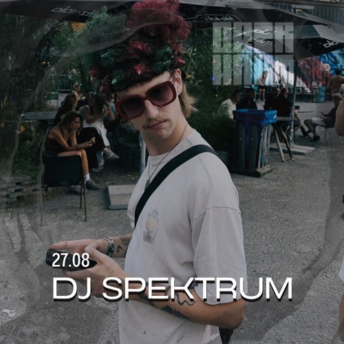 DJ Spektrum on the OBERHAUM x de Fik Garden artwork